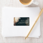 Étiquette Floral Élégant (En situation)