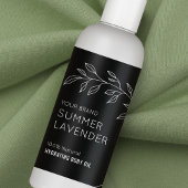 Étiquette floral minimum 4 OZ 120ml de bouteille c