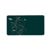 Étiquette Flore (Devant)