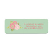 Étiquette Flores de menthe de Ranunculus (Devant)