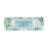 Étiquette Flores en dentelle d'été (Devant)