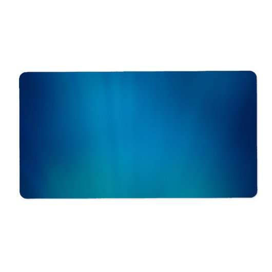 Étiquette Flux sous-marin bleu profond (Devant)