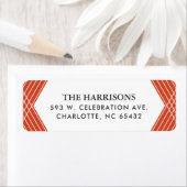 Étiquette Focus festive | Orange | (En situation)