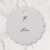 étiquette Foil Favor (Dos)