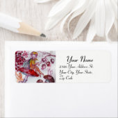 Étiquette FOLLET MAGIQUE DE CHAMPIGNONS Imaginaire Floral Ro (En situation)