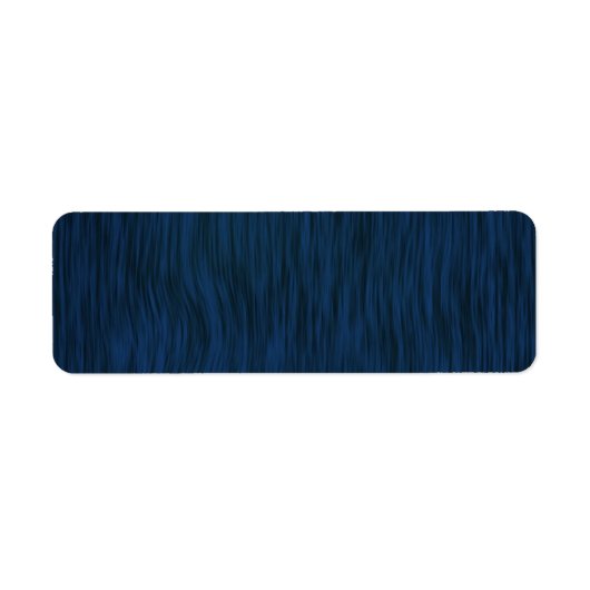 Étiquette Fond à l'aspect de bois brut Grain Bleu foncé (Devant)