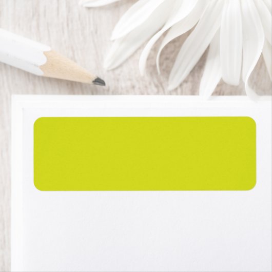Étiquette Fond jaune plat – Texture de rentrée scolaire (En situation)