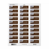 Étiquette Football (Feuille entière)