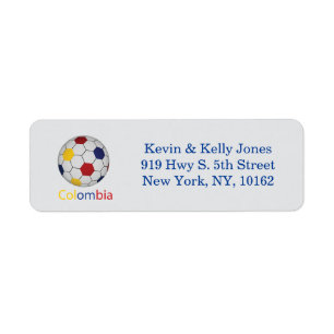 Étiquette Football Colombien