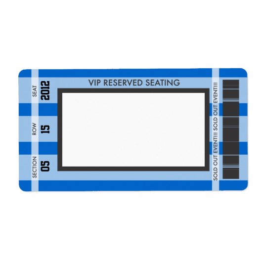 Étiquette Football Thématique Imprimer votre propre Étiquett (Devant)