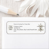 Étiquette Forever Loving You From Afar Funeral Company Label (En situation)