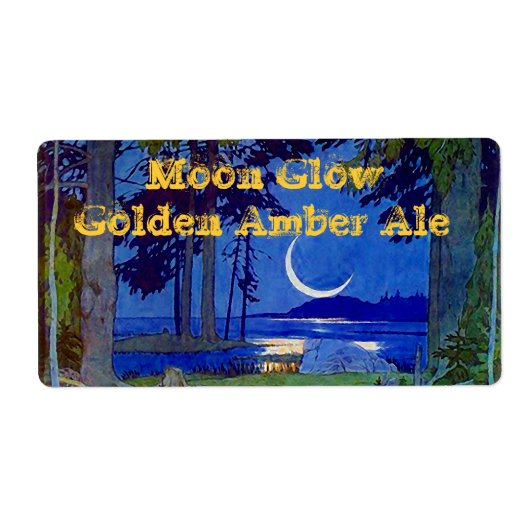 Étiquette Fournitures de brasserie Personnaliser des Étiquet (Devant)