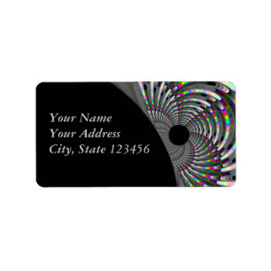 Étiquette Fractage Art déco