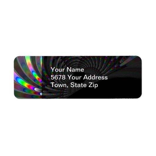 Étiquette Fractage Art déco (Devant)