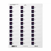 Étiquette Fractal - Cockatoo (Feuille entière)