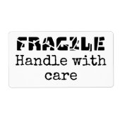 Étiquette Fragile (Devant)