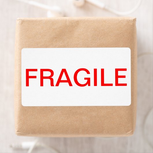 ÉTIQUETTE FRAGILE (En situation)
