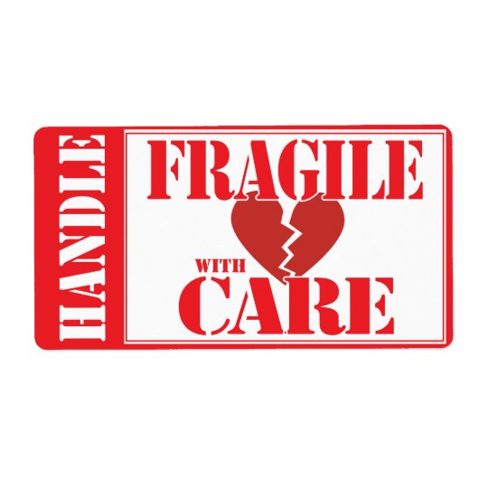 Étiquette Fragile (Devant)