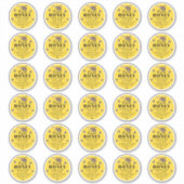 Étiquette frais Jar de miel 2" | abeille (Devant)