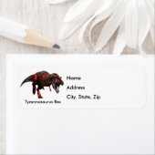 Étiquette Frais T-Rex (En situation)