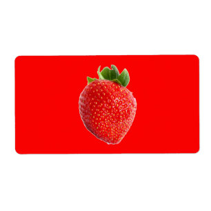 Étiquette Fraise d'été