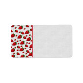 Étiquette Fraises (Devant)