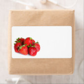 Étiquette Fraises (En situation)