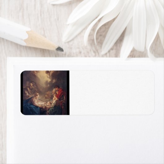 Étiquette François Boucher - La Lumière du Monde (En situation)