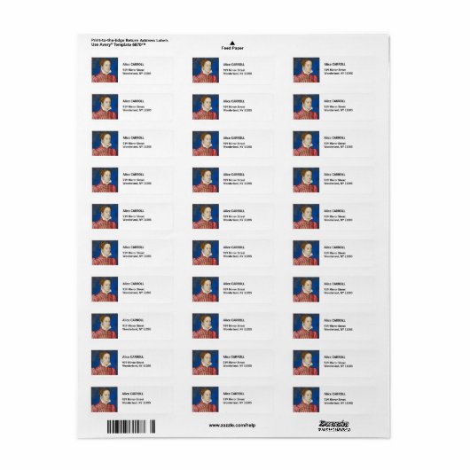 Étiquette Francois Clouet - Mary, Reine des Écossais (Feuille entière)