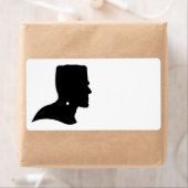 ÉTIQUETTE FRANKENSTEIN SILHOUETTE (En situation)