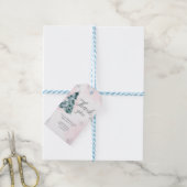 Étiquette froide en dehors du Baby shower d'hiver  (Avec de laficelle)