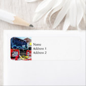 Étiquette Front de camion (En situation)