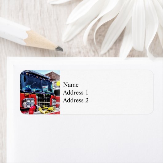 Étiquette Front de camion (En situation)