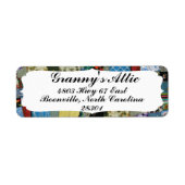 ÉTIQUETTE FRONTIÈRE QUILT (Devant)