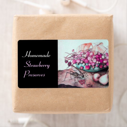 ÉTIQUETTE FRUITS DE SAISON 3 / FRAISES ET PEARS (En situation)