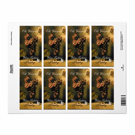 Étiquette FRUITS DE SAISON -PROSPÉRITÉ jaune vert (Feuille entière)