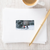 Étiquette Fun de Noël (En situation)