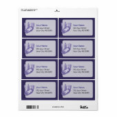 Étiquette Funérailles des dents (Feuille entière)