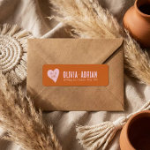 Étiquette Funky Bold Font