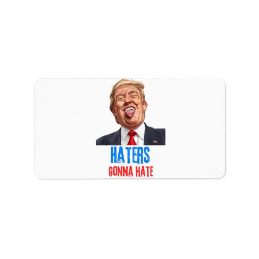 Étiquette Funny Haters va détester des citations drôles en d (Devant)