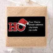 Étiquette Funny Noël (En situation)