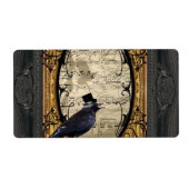 Étiquette Funny vintage (Devant)