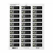 Étiquette Garçon et Mont Fuji Hokusai Art japonais (Feuille entière)