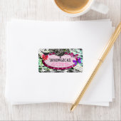 Étiquette GC Whimsical Vintage Charme (En situation)