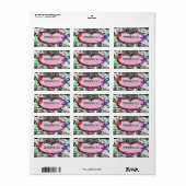 Étiquette GC Whimsical Vintage Charme (Feuille entière)