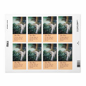 ÉTIQUETTE GEA, MYRTLE ET EAU (Feuille entière)