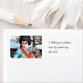 Étiquette Geisha (En situation)