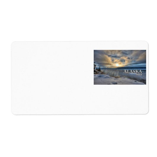 Étiquette Gel de l'Alaska (Devant)