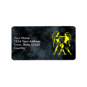 Étiquette Gemini (Devant)