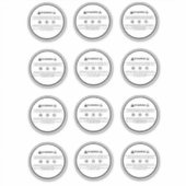 Étiquette générique d'avertissement de bougie (Devant)